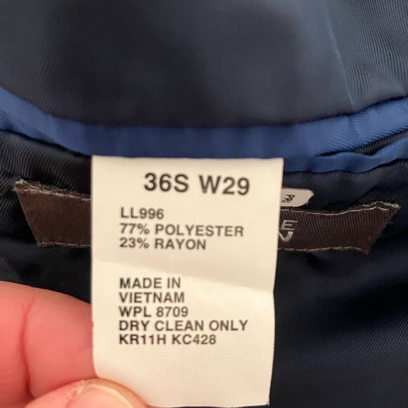 Kenneth Cole Navy Suit - Picture 6 of 8